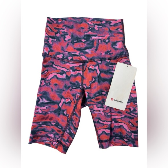 Lululemon Wunder Train High Rise Short 8" in Chroma Clash Multi - Picture 4 of 6